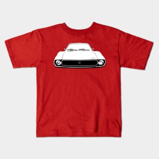 AMC Javelin 1970s American classic car monoblock black and white Kids T-Shirt